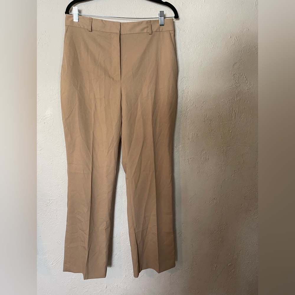 Zara Women’s  Classic Straight-Leg Dress Pants - Tan